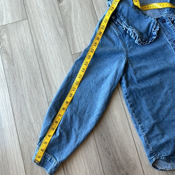 Dazy Denim Long Sleeves Blouse Size M - Picture 6 of 6